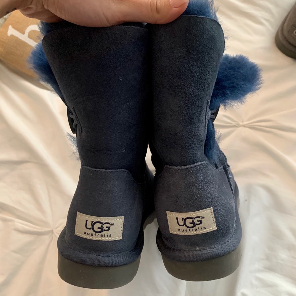 Navy Ugg boots Never Worn